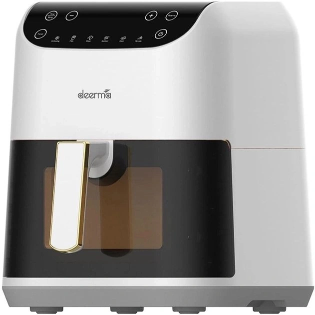 Аэрофритюрница Deerma Air Fryer KZ130, White (DEM-KZ130W). Фото 2