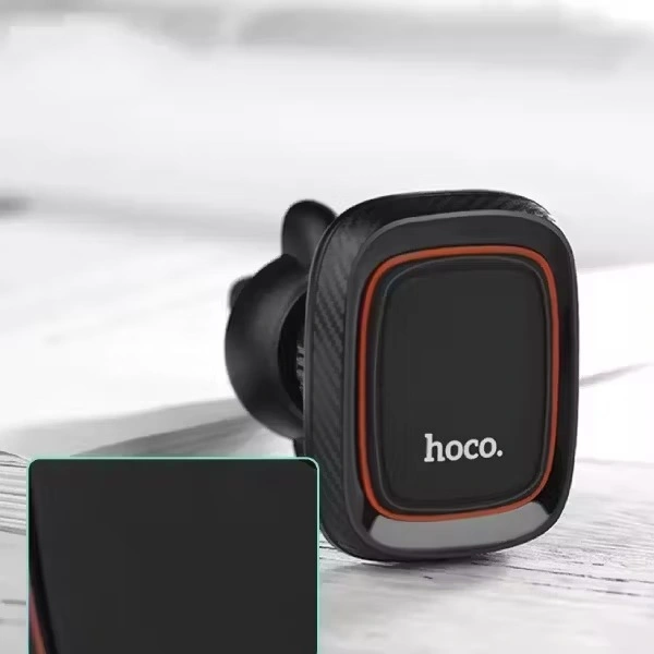 Держатель Hoco CA23 Lotto Series Magnetic Air Black, Black. Фото 4