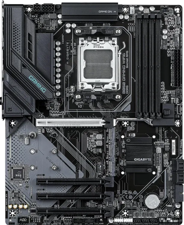 Материнская плата Gigabyte B850 GAMING WIFI6 (AM5, ATX). Фото 1