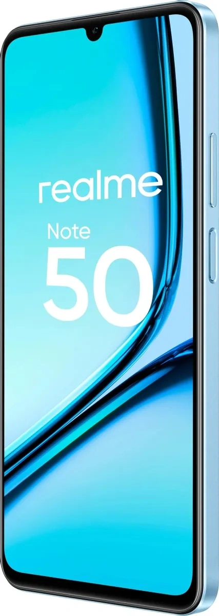 Смартфон Realme Note 50 3/64Гб Небесный Голубой (RMX3834). Фото 3