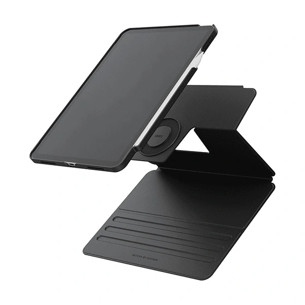 Чехол Uniq для iPad Pro 13 (2024) ROVUS SnapMount Magnetic 360 Rotating Detachable, Black (PDP13(M4)-ROVSNDBLK). Фото 6