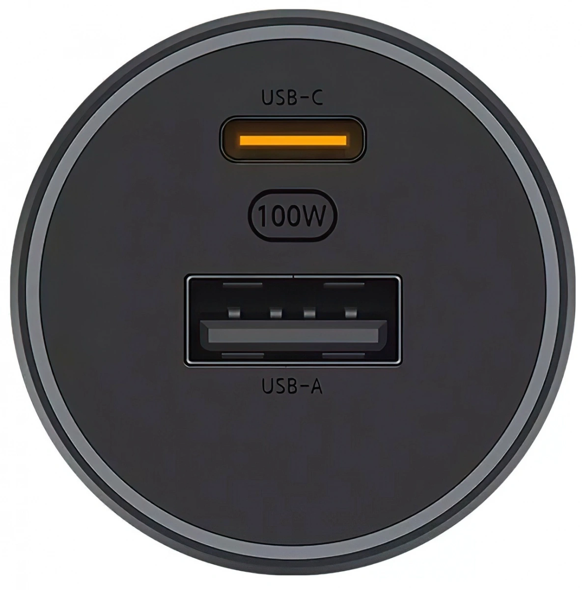 Автомобильное зарядное устройство XiaoMi Car Charger 100W (CC07ZM), Чёрное. Фото 4