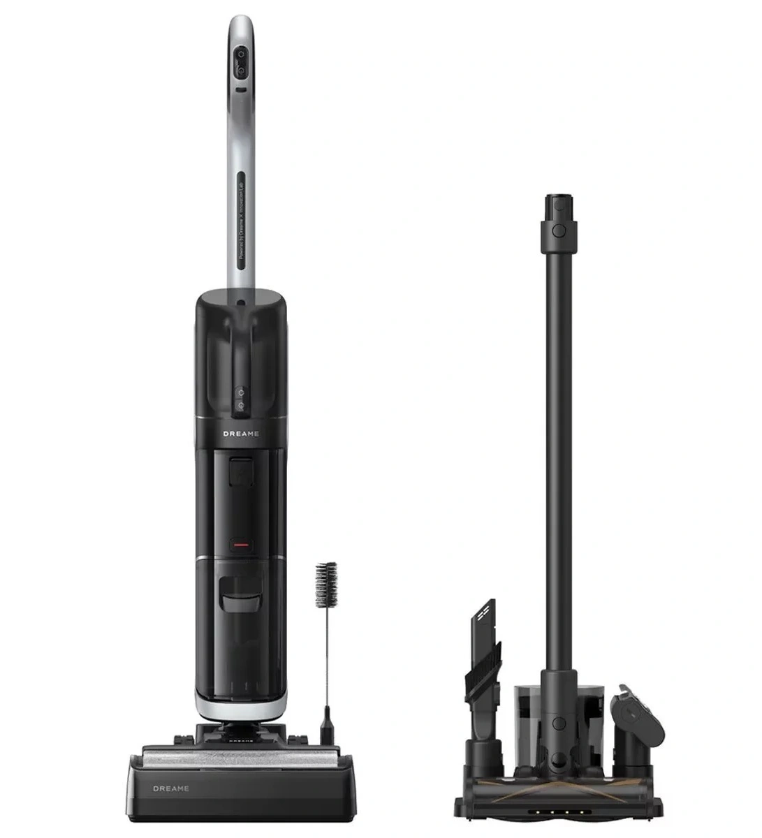 Вертикальный моющий пылесос Dreame H14 Dual Wet and Dry, Чёрный (HHV25A). Фото 1