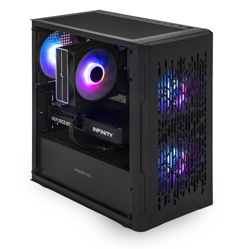 Системный блок CORE M (D3B Ryzen 5 5600, 32Gb DDR4, RTX5060, SSD 1Tb M.2, Gigabyte B550M DS3H AC R2, 550Вт). Фото 3