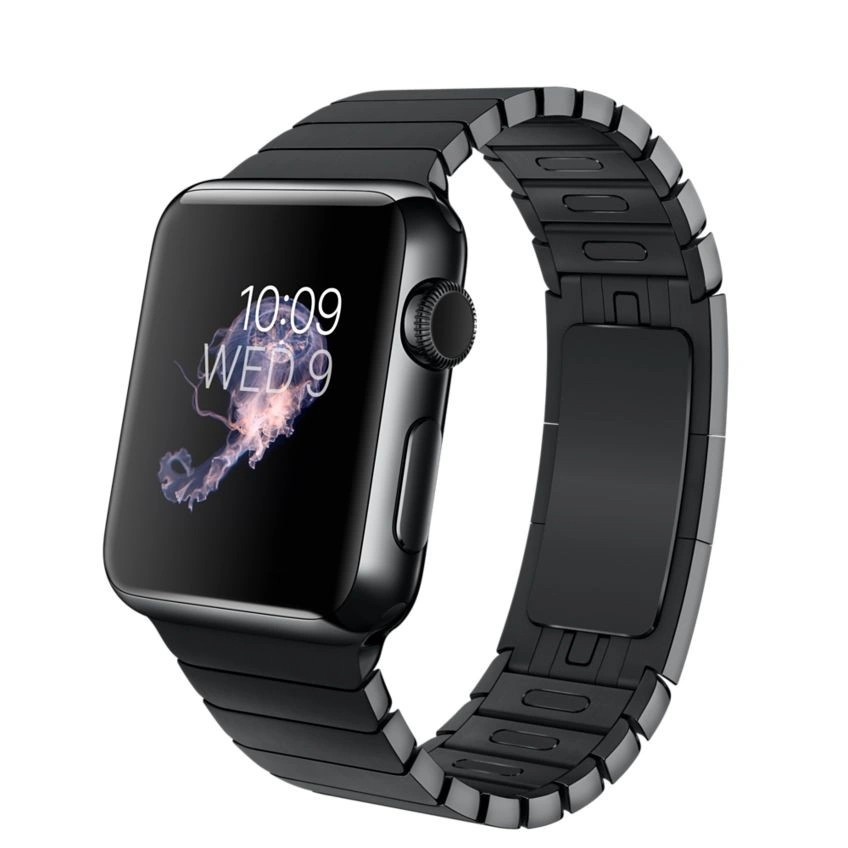 Ремешок Metal Link для Apple Watch 38/40/41/42мм, Чёрный. Фото 1