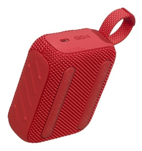Беспроводная акустика JBL Go 4 Красная (JBLGO4RED). Фото 5