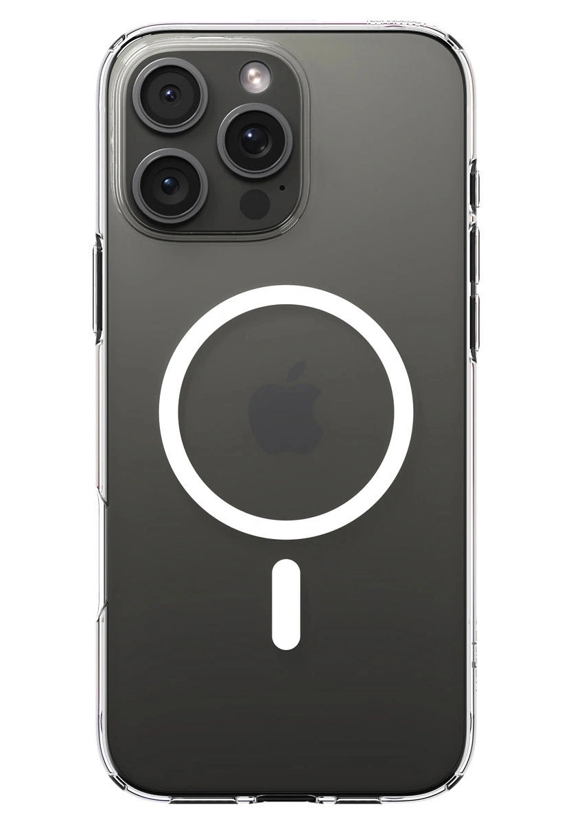 Накладка Spigen Liquid Crystal MagSafe для iPhone 16 Pro Max, Clear (ACS08387). Фото 2