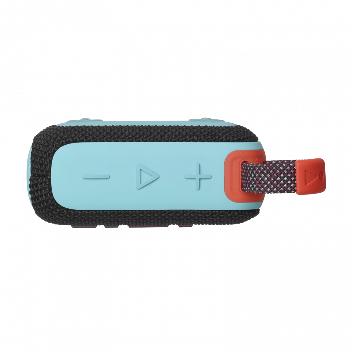 Беспроводная акустика JBL Go 4 Чёрно-оранжевая. Фото 6