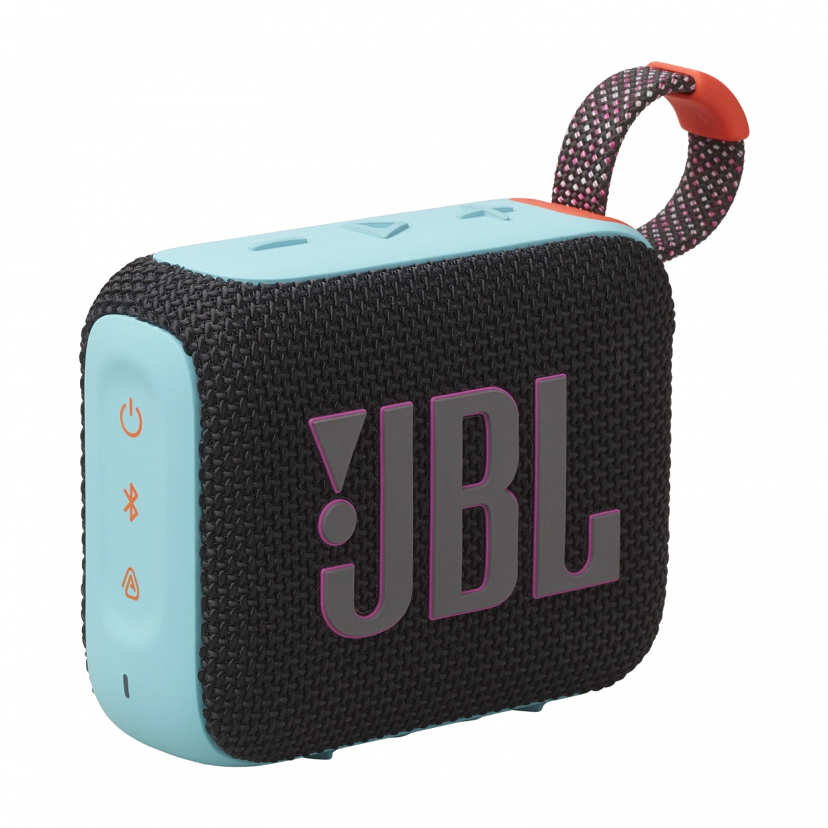 Беспроводная акустика JBL Go 4 Чёрно-оранжевая. Фото 1
