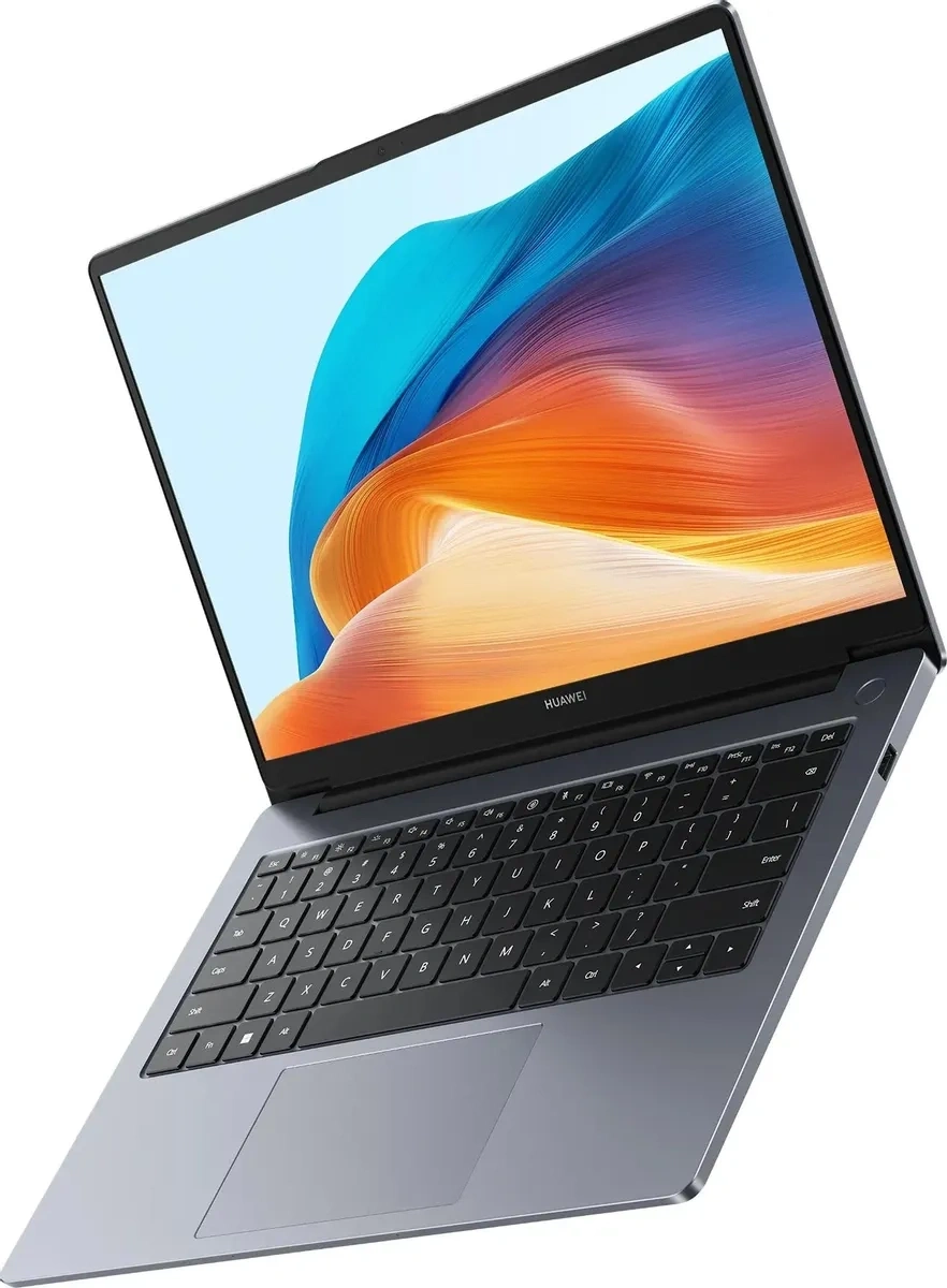 Huawei MateBook D 14 2024 Космический серый (MDG-X) (14", Intel Core i5 13420H, 16GB, 512GB SSD, Intel UHD Graphics, no OS) 53014BSB. Фото 3
