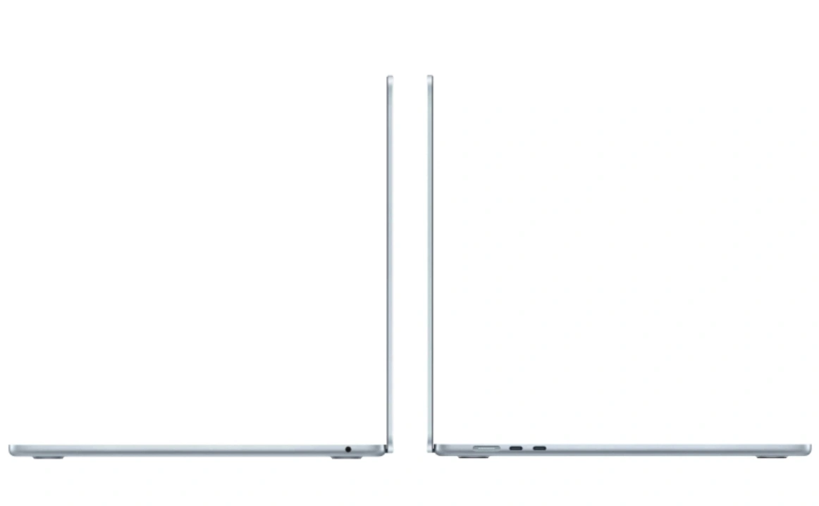 Apple MacBook Air 15" 2026 1Тб Небесно-голубой (MDVU4) (M5, 10C CPU/10C GPU, 24Гб, 1Тб SSD). Фото 6