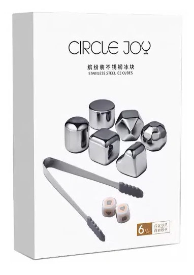 Охлаждающие камни для виски Circle Joy Ice Cubes CJ-BK02 (6 шт.). Фото 2