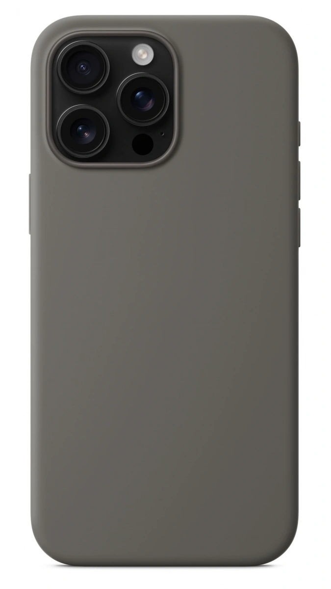 Накладка Silicone Case для iPhone 16 Pro, Титан. Фото 1