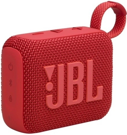 Беспроводная акустика JBL Go 4 Красная (JBLGO4RED). Фото 1