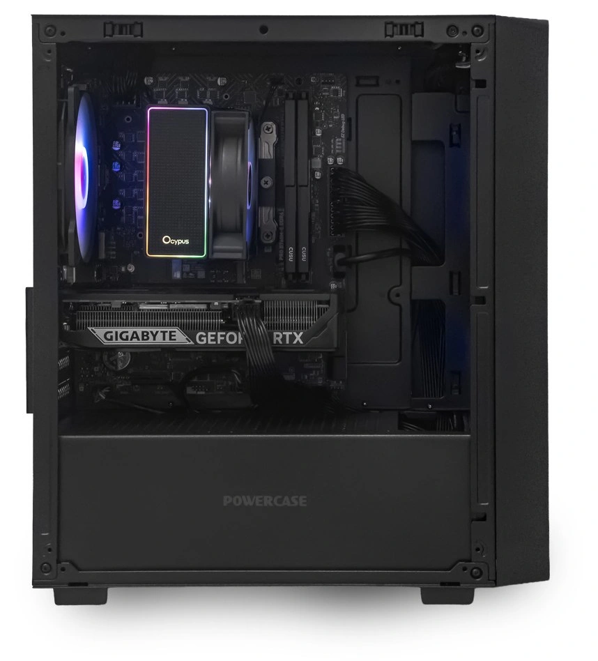 Системный блок CORE M (SM07 Intel Core i5-12400F, 32Гб DDR4, RTX5060, SSD 1Тб M.2, MSI B760M-E, 650Вт). Фото 3