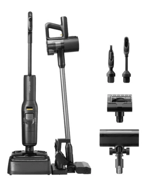 Вертикальный моющий пылесос Roborock F25 Combo (MDSM5A), Black. Фото 1