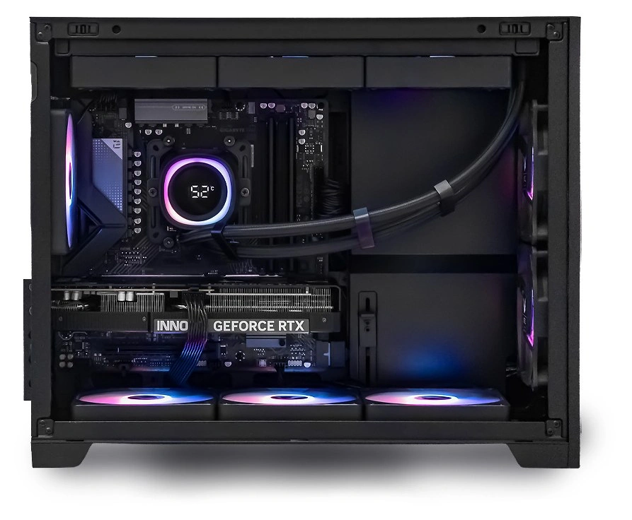 Системный блок CORE X (Air Mesh G6 Ryzen 5 7500F, 32Гб DDR5, RTX5060 Ti, SSD 1Тб M.2, Gigabyte B850M, 650Вт). Фото 2