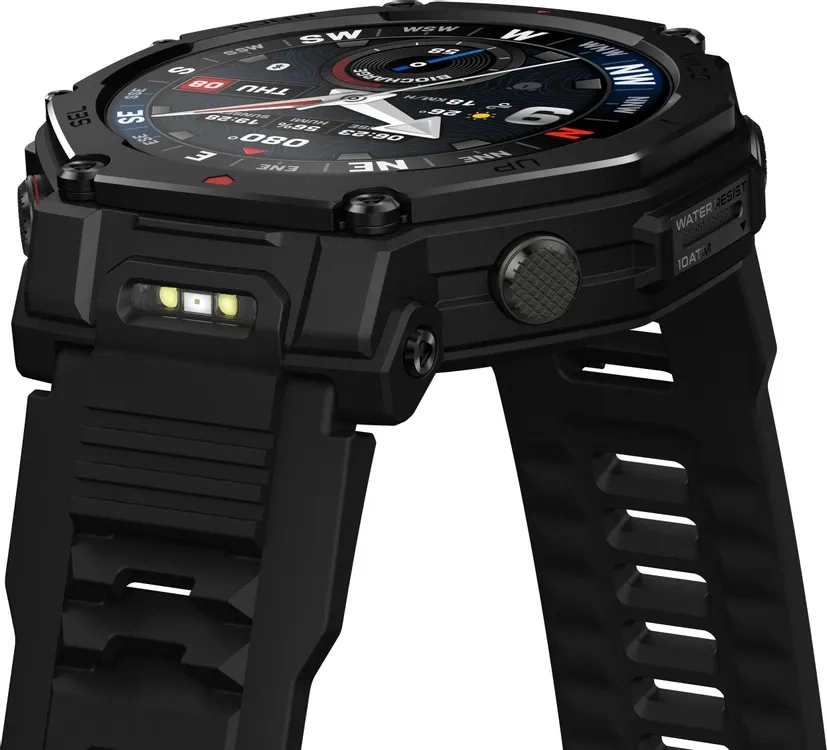 Умные часы Amazfit T-Rex 3 Pro 48мм, Тактический чёрный (A2444). Фото 4