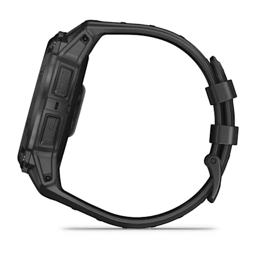 Умные часы Garmin Instinct 3 50mm, Solar, Tactical Edition, Black with Black Band (010-02935-90). Фото 6