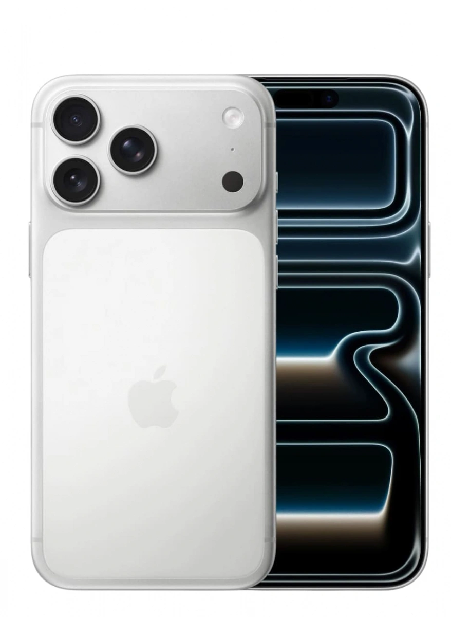 Смартфон Apple iPhone 17 Pro 1Тб, Серебристый (eSIM+SIM) (Без RuStore). Фото 1