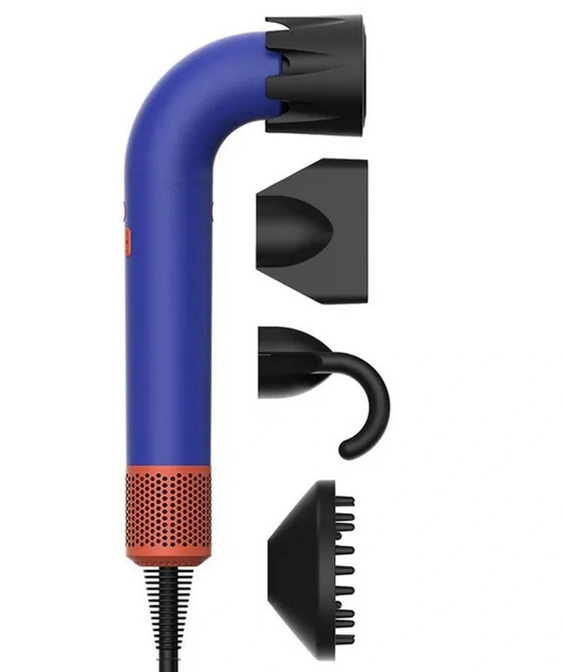 Фен для волос Beheart Hair Dryer X11 Pro, Blue (6 насадок). Фото 1