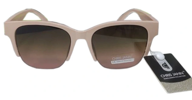 Солнцезащитные очки Chris Jann CJ336 54 20-143, Пудровый, коричневый (C5). Фото 1
