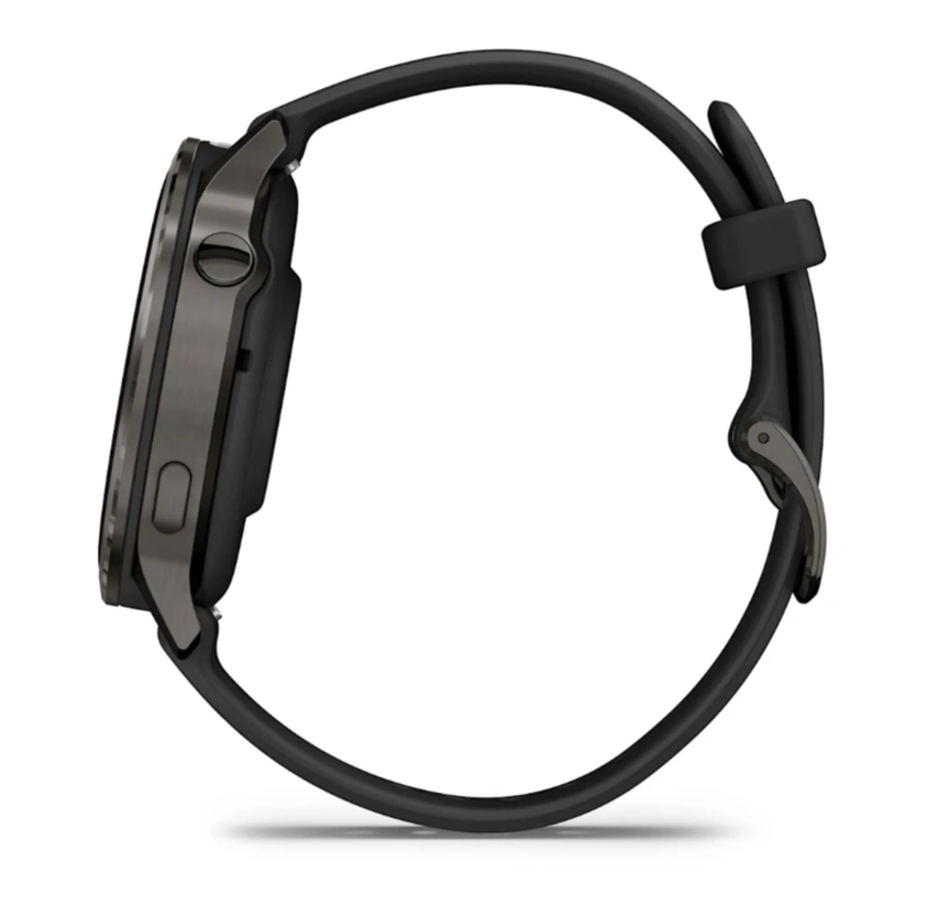 Умные часы Garmin Venu 4 41mm Black with Black Silicone Band (010-03013-42). Фото 7