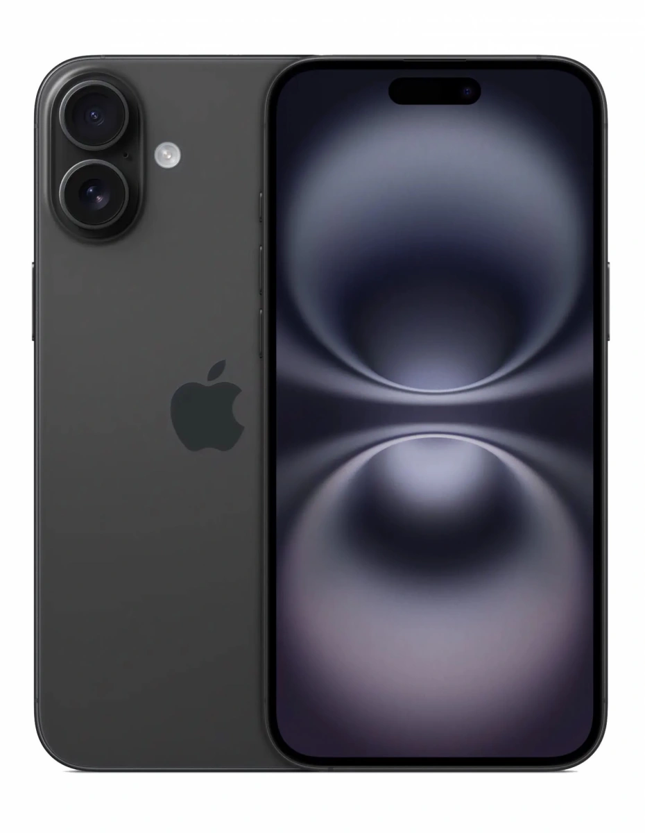 Смартфон Apple iPhone 16 128Gb Черный (eSIM+SIM) (Уцененный товар) . Фото 1