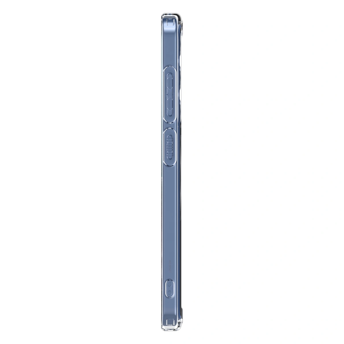 Накладка Spigen Ultra Hybrid для Samsung Galaxy S25 Plus (MagSafe), Прозрачный/Белый (ACS08981). Фото 4