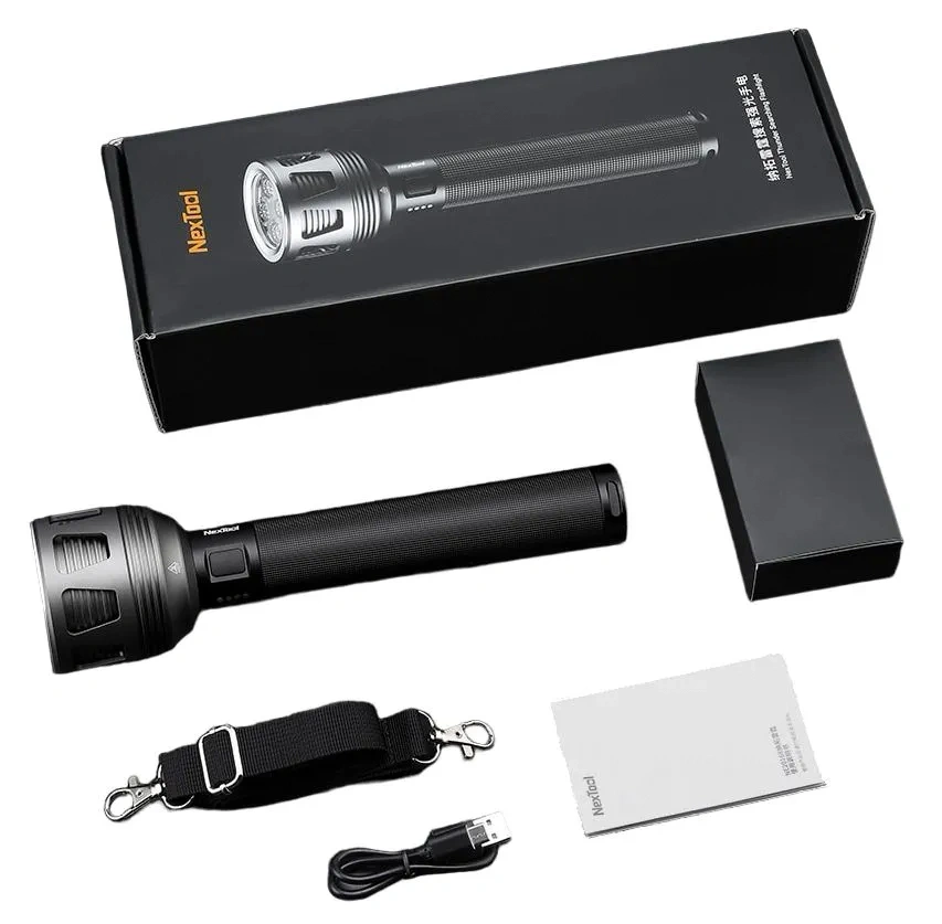 Фонарик NexTool Thunder Searching Flashlight NE20168, Чёрный. Фото 3