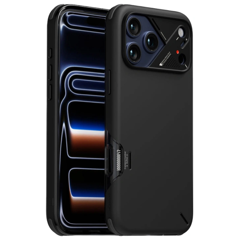 Накладка Aulumu для iPhone 17 Pro Max A17 Slim Shockproof, Black (A17-SP-BK-PM). Фото 2