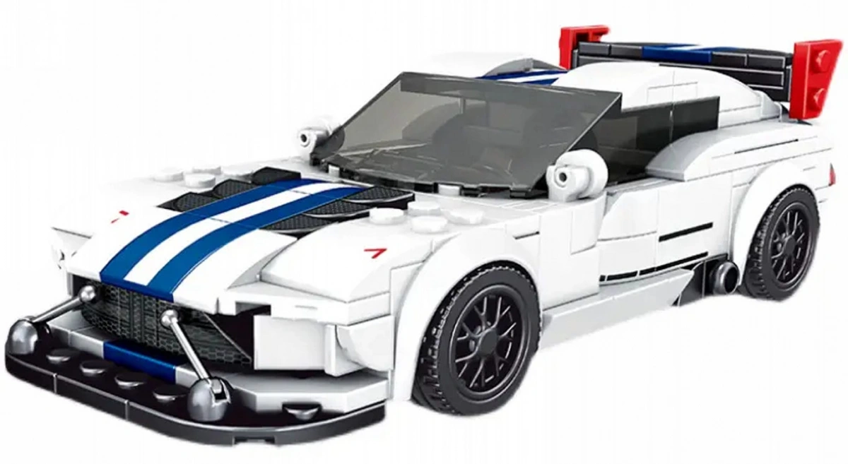 Конструктор Mould King Models 27011. Dodge Viper ACR Roadster, 388 деталей. Фото 2