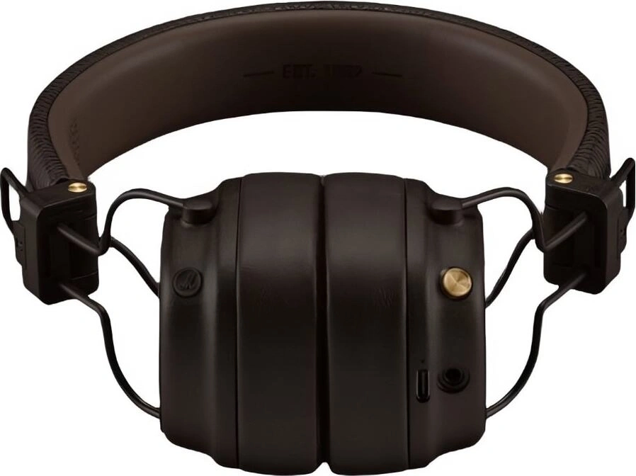 Беспроводные наушники Marshall Major V, Коричневый. Фото 4