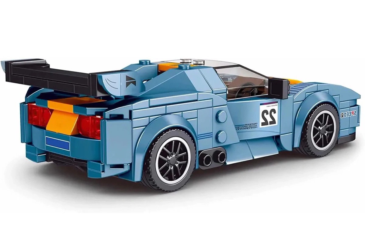 Конструктор Mould King Models 27005. Porsche 918 RSR, 330 деталей. Фото 3