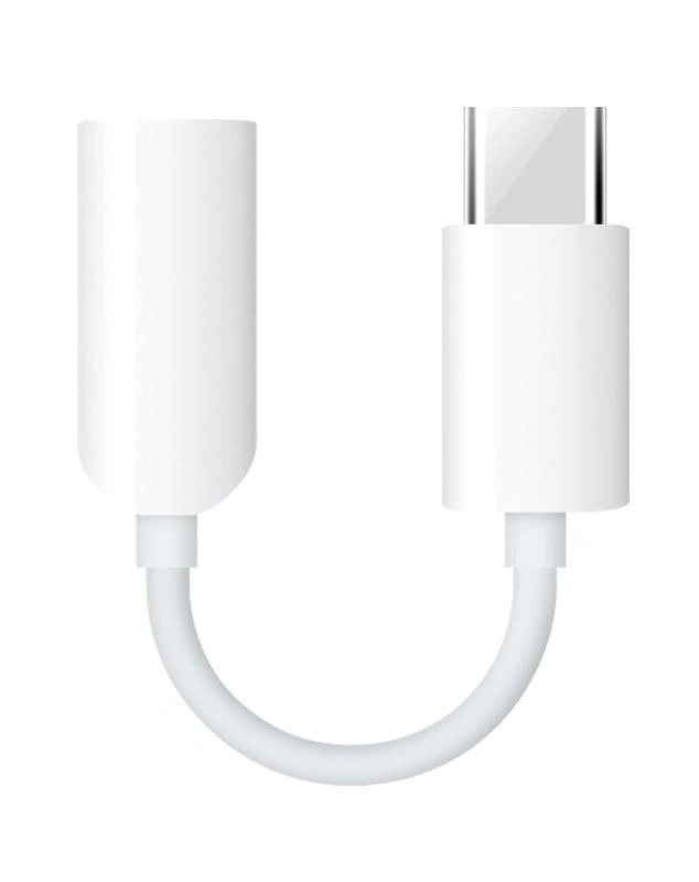 Переходник XiaoMi USB-C на mini-jack 3.5 мм, Белый (SJV4091TY). Фото 2