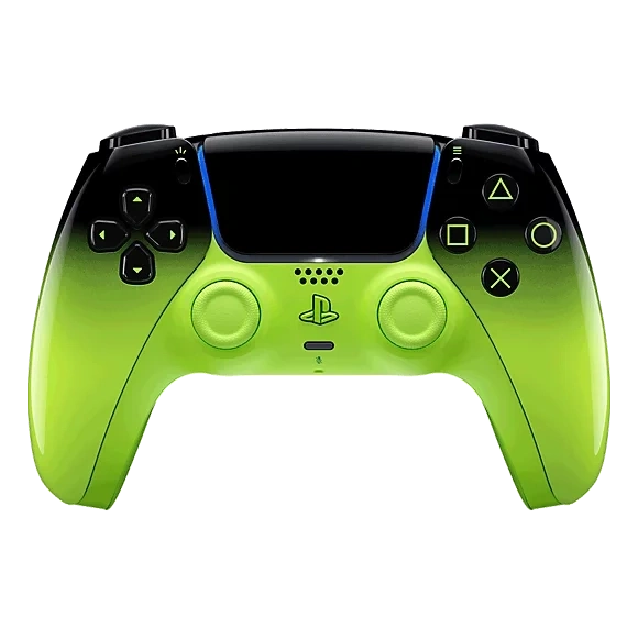 Беспроводной контроллер Sony DualSense (PS5), Зелёный ремикс (CFI-ZCT2J). Фото 1