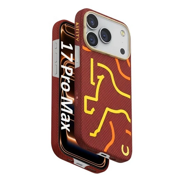 Накладка AIRITY для iPhone 17 Pro Horse Limited Edition (MagSafe), Red. Фото 2