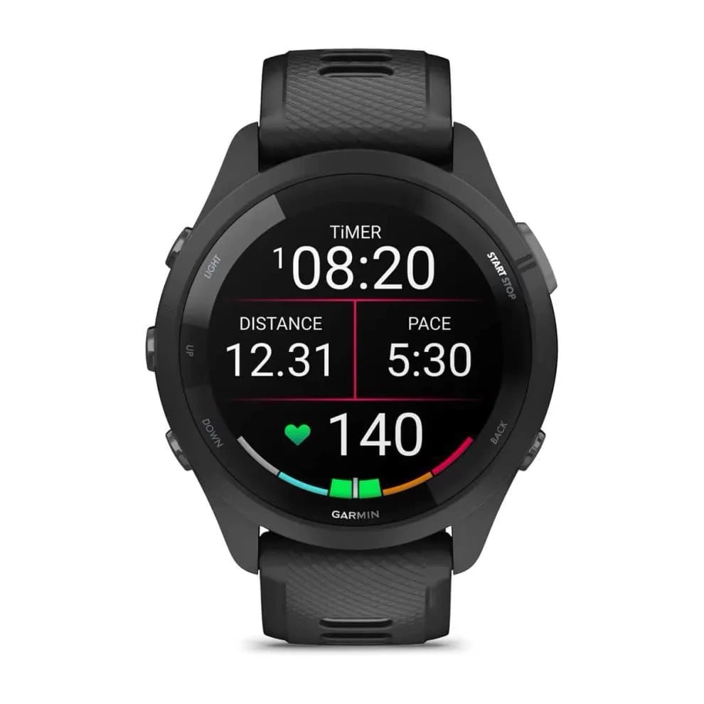 Умные часы Garmin Forerunner 265 Amoled Music Black. Фото 4