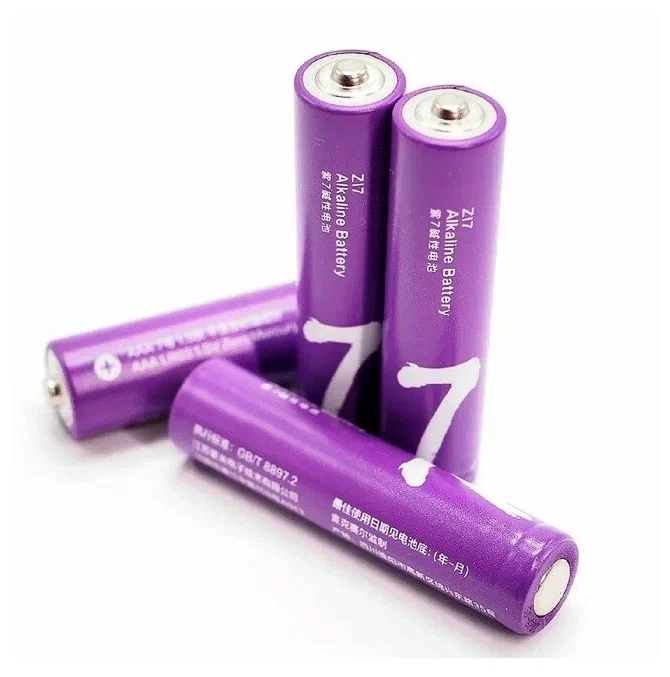 Батарейки ZMi Rainbow ZI7 типа AAA 1.5V (4 шт.). Фото 4