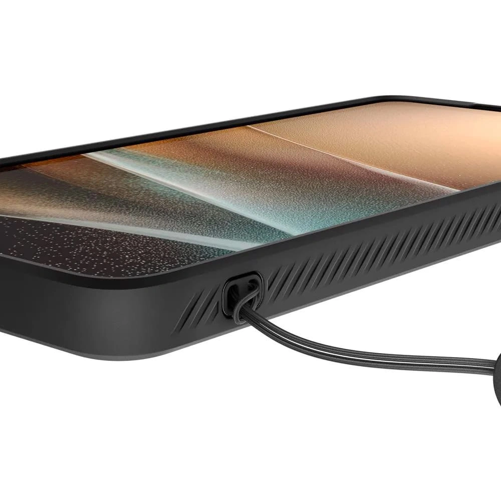 Накладка Spigen Liquid Air для Samsung Galaxy S26 Ultra, Чёрная (ACS10670). Фото 3