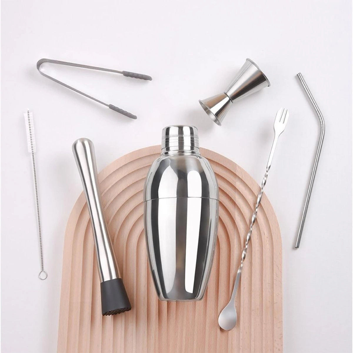Набор для бармена Circle Joy Cocktail Shaker Bar Set (CJ-TJQ-TZ03). Фото 2