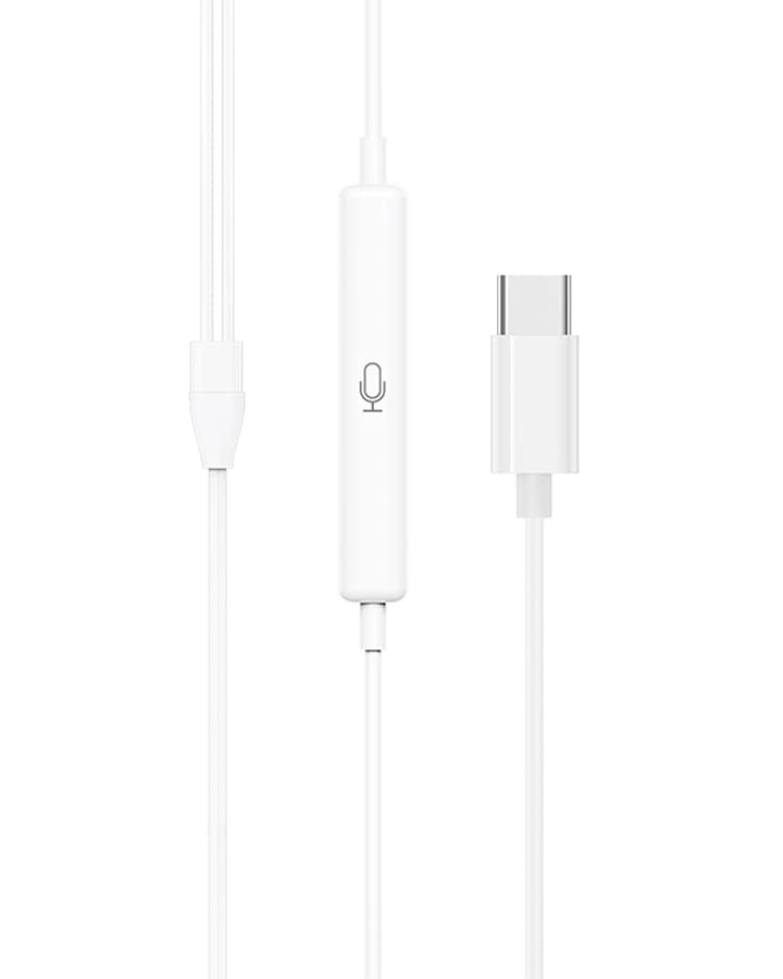 Наушники Hoco M101 Type-C, Белые. Фото 3