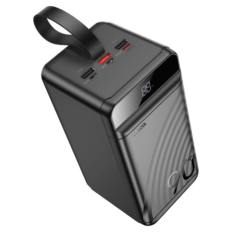 Внешний аккумулятор Hoco J123D Element 22.5W 90000mAh, Black. Фото 2