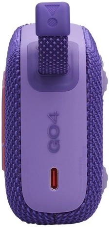 Беспроводная акустика JBL Go 4 Фиолетовая (JBLGO4PUR). Фото 3