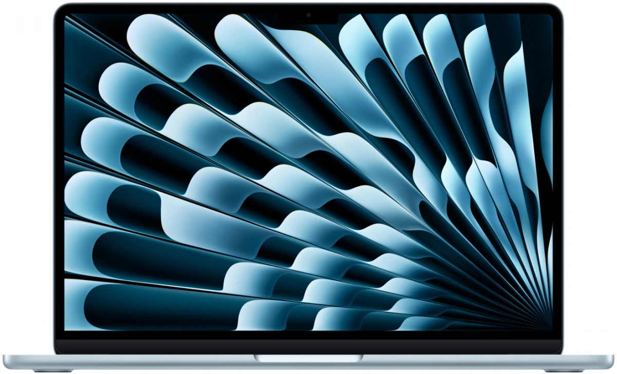 Apple MacBook Air 13" 2025 Sky Blue (MC6T4) (M4, 10C CPU/8C GPU, 16 ГБ, 256 ГБ SSD). Фото 1