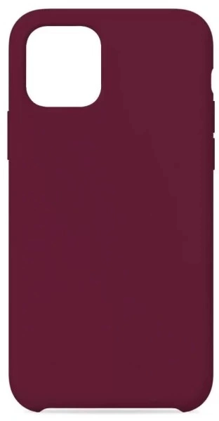 Накладка Silicone Case для iPhone 12/12 Pro, Винная. Фото 1
