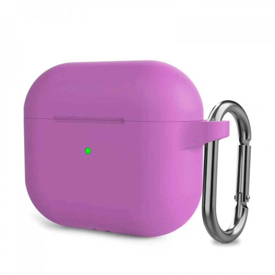 Чехол Silicone Case для наушников AirPods 3, Violet. Фото 1
