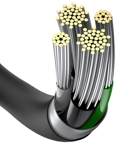 Кабель Baseus Superior Series Fast Charging Data Cable USB to iP 2.4A 1m, Чёрный (CALYS-A01). Фото 4