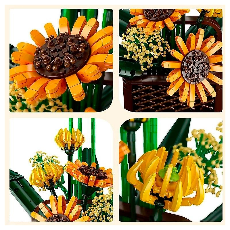 Конструктор Mould King Flower World 10024: Birds of Paradise. Фото 3