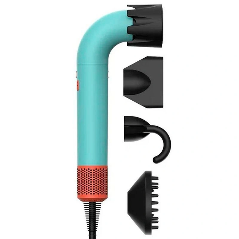 Фен для волос Beheart Hair Dryer X11 Pro, Green (6 насадок). Фото 1